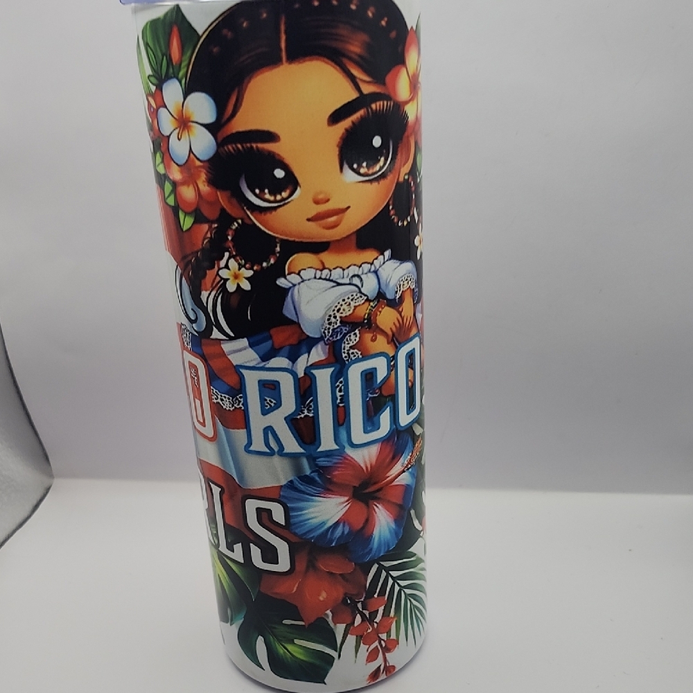 Tropical Puerto Rico Tumbler - Picture 8 of 14